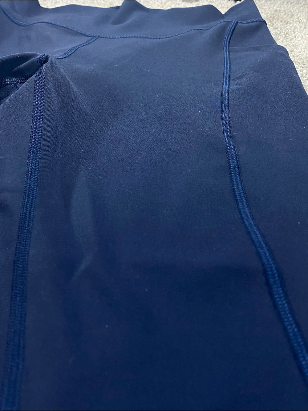Lululemon Wunder Under SmoothCover High-Rise Tight 25" inch True Navy 8 Medium - Picture 6 of 12